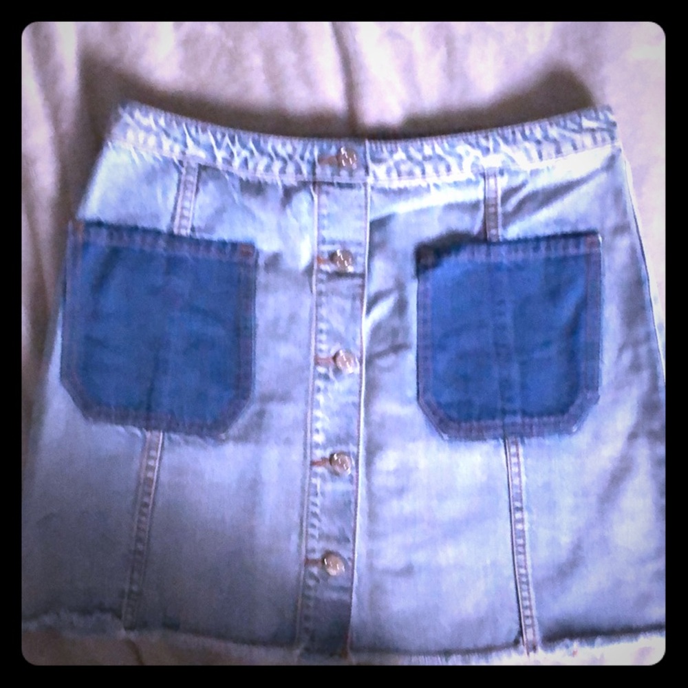A/X jeans skirt